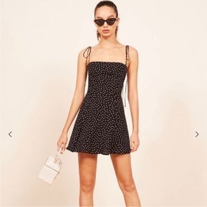 Reformation Polka Dot Mini Dress